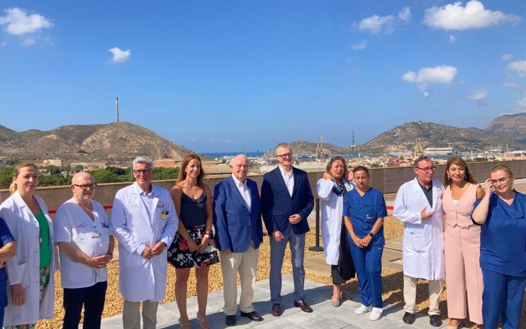 MARNYS habilita el espacio ‘Paseos que curan’ para la Humanización de la UCI en el Hospital Santa Lucía
