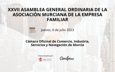 AMEFMUR analizará mañana en su asamblea los retos económicos y geopolíticos a los que se enfrentan las empresas familiares