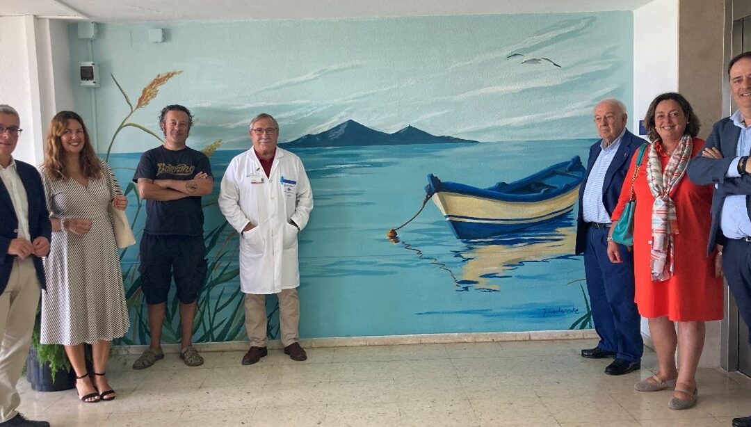 MARNYS habilita murales artísticos en la unidad de cuidados paliativos del hospital del Rosell