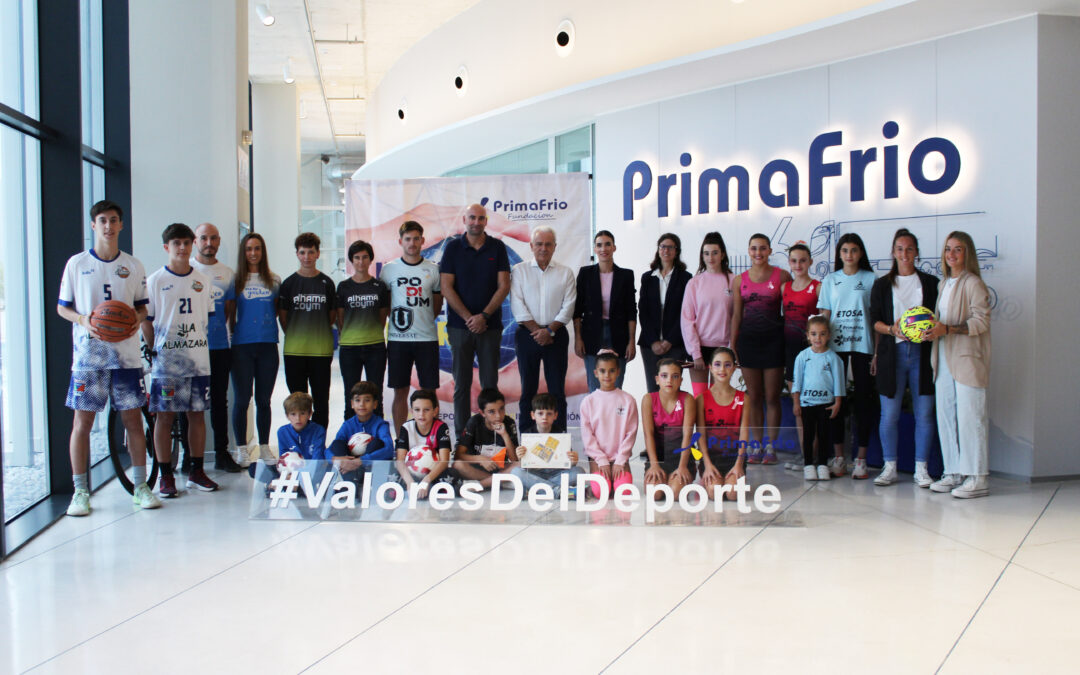 La Fundación Primafrio continúa apostando por el deporte base de Alhama de Murcia