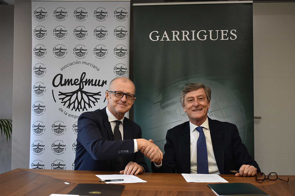 Reforzamos nuestra alianza con Garrigues para impulsar la competitividad de las empresas familiares de la Región