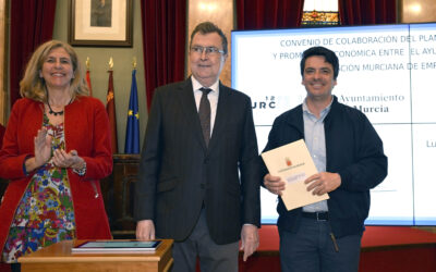 Amefmur refuerza su alianza con el Ayuntamiento de Murcia para fomentar el empleo y el emprendimiento
