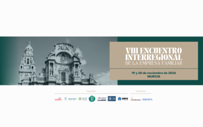 Murcia acogerá el VIII Encuentro Interregional de la Empresa Familiar los días 19 y 20 de noviembre